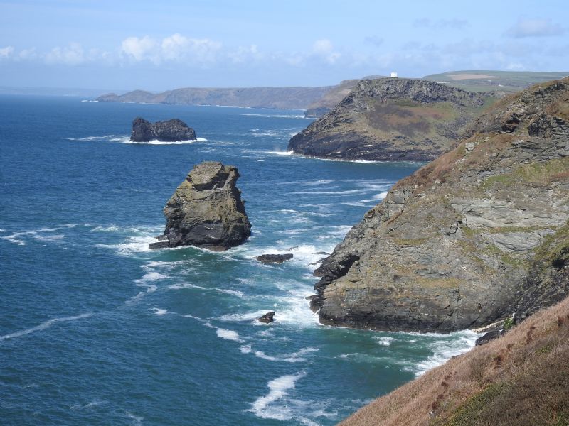 Coastline near Trevalga, North Cornwall