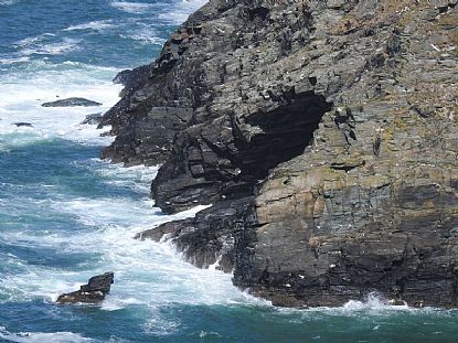 Cliffs near Trevalga in North Cornwall