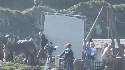 Filming Poldark in Autumn 2015