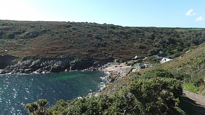 Penberth Cove from the Coast Path