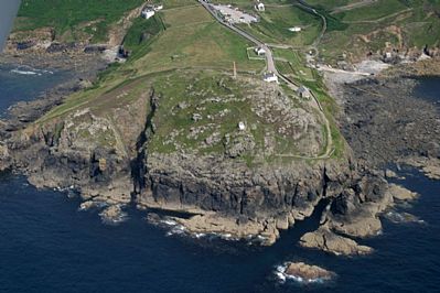 Cape Cornwall from the Air