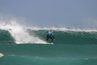 Surfing on the North Cornwall Coast