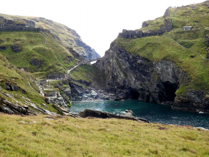 Tintagel Haven to the Island at Tintagel Tintagel Haven to the Island at Tintagel