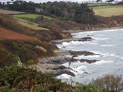 Autumn on the Coastline near Rosemullion Head on the South Coast
