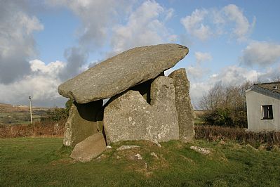 Trethevy Quoit near St Cleer Trethevy Quoit near St Cleer