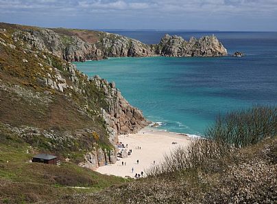 Porthcurno Beach