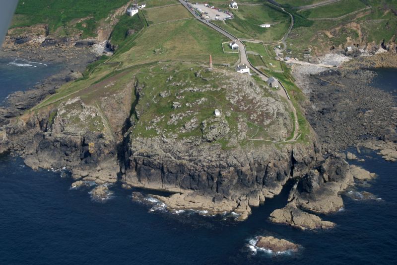Cape Cornwall from the Air Cape Cornwall from the Air