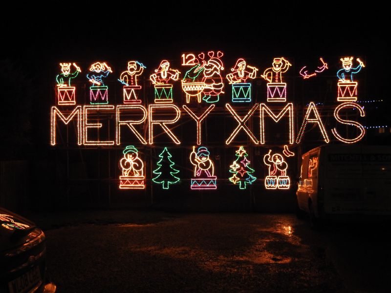 12th Night - Angarrack Christmas Lights