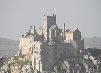 The Church and Castle on St Michael's Mount