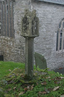 Lantern Head Cross at St Mawgan in Pydar Church