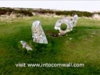 Men-an-Tol, holed stone, Morvah near Penzance, Cornwall