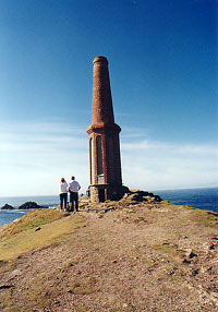 Chimney on Cape Cornwall Chimney on Cape Cornwall