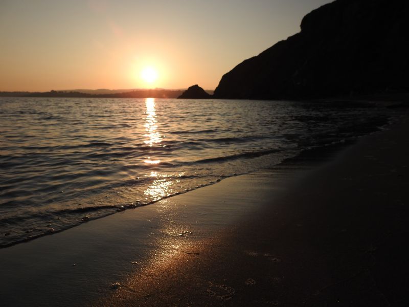 Polkerris at Sunset