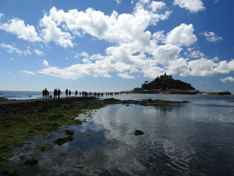 Causeway from Marazion to St Michael's Mount