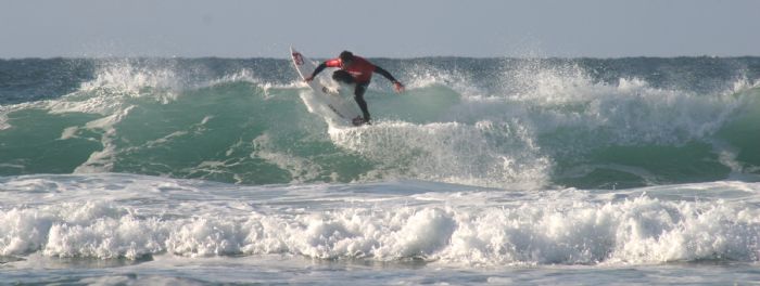 Surfing at Newquay Fistral