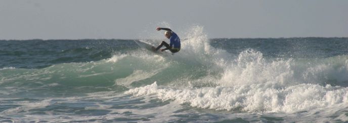 Surfing at Fistral Surfing at Fistral