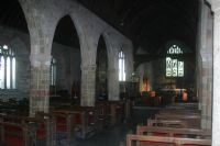 St Keverne Church interior St Keverne Church interior