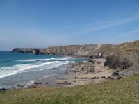 Pentreath Beach, near Caerthillian Cove, Lizard Peninsula Pentreath Beach, near Caerthillian Cove, Lizard Peninsula
