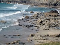 Pentreath Beach, near Caerthillian Cove, Lizard Peninsula Pentreath Beach, near Caerthillian Cove, Lizard Peninsula