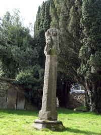 Lantern head cross in Callington churchyard Lantern head cross in Callington churchyard