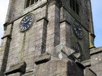 Sundial and tower of Callington Church Sundial and tower of Callington Church