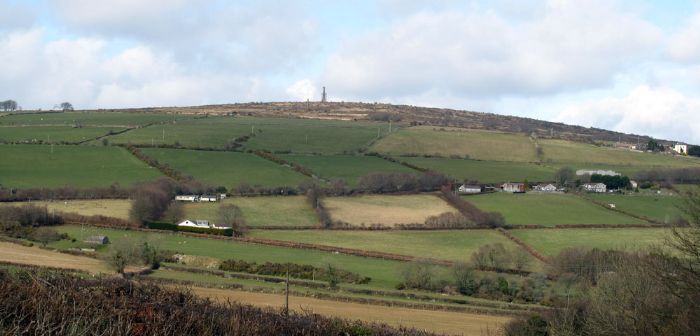 Callington stands at the foot of Kit Hill Callington stands at the foot of Kit Hill