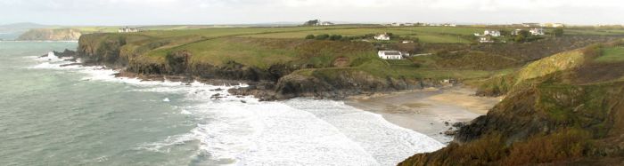 Polurrian Cove in Winter