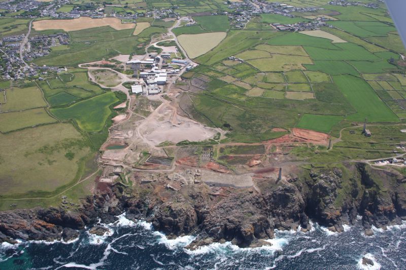 Ruins of the old East Levant Mine now Geevor Ruins of the old East Levant Mine now Geevor