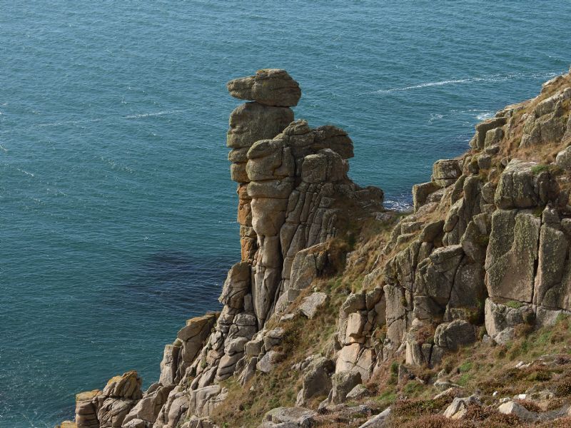 Camel Rock - Praa Sands to Porthleven - Walk - Cornwall Coast Path