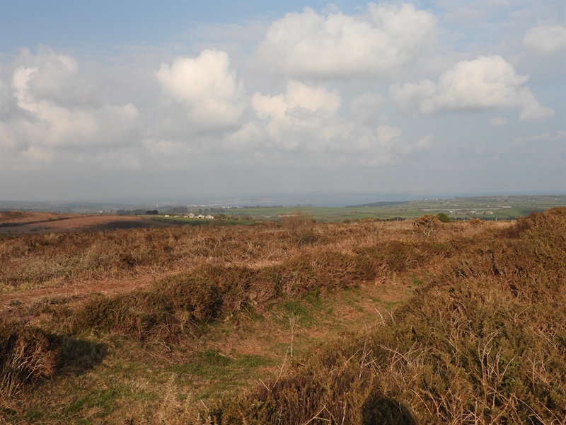 View from Caer Bran Hillfort View from Caer Bran Hillfort